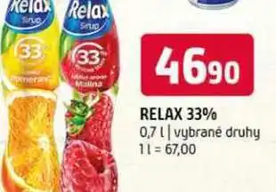 Terno Relax 33% 0,7l vybrané druhy nabídka