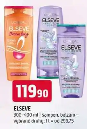 Terno Elseve 300-400 ml šampon, balzám vybrané druhy nabídka