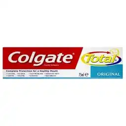 Terno Colgate Total Zubní pasta 75ml, vybrané druhy nabídka