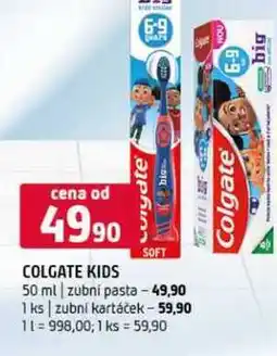 Terno Colgate kids 50ml nabídka