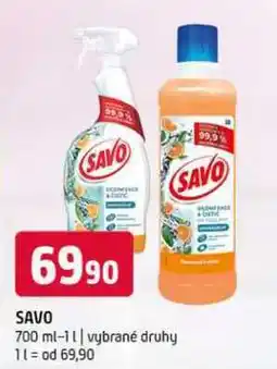 Terno SAVO 700 ml-1l vybrané druhy nabídka