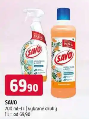 Terno SAVO 700 ml-1l vybrané druhy nabídka