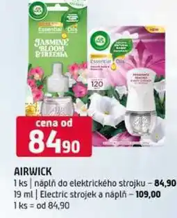 Terno AIRWICK 1 ks náplň do elektrického strojku 19 ml Electric strojek a náplň nabídka