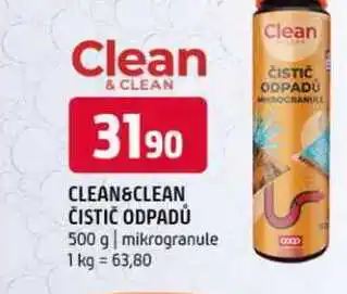 Terno Clean & clean čistič odpadů 500g nabídka