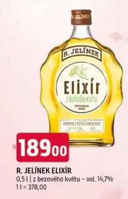 Terno R. JELINEK Elixír 0,5l z bezového květu nabídka