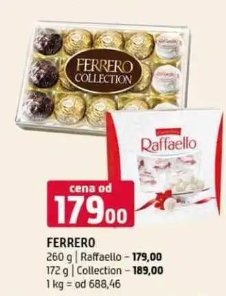 Terno Ferrero Collection 172g raffaello 260g nabídka