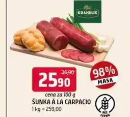 Terno Šunka a la caracio 100g nabídka