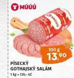 Terno Písecký Gothajský salám 100g nabídka