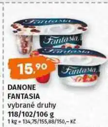 Terno Danone Fantasia, různé druhy 118/102/106g nabídka