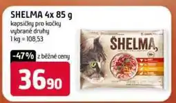 Terno SHELMA 4x 85 g kapsičky pro kočky vybrané druhy nabídka