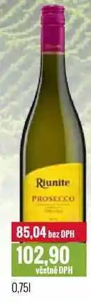 Ratio Riunite PROSECCO 0,75l nabídka