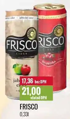 Ratio FRISCO 0,33l nabídka