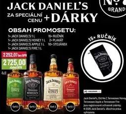 Ratio JACK DANIEL'S 4x1l nabídka