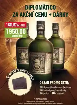 Ratio DIPLOMÁTICO 3x0,7l nabídka