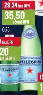 Ratio SAN PELLEGRINO 0,75l nabídka