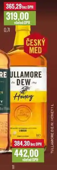 Ratio TULLAMORE DEW. HONEY 0,7l, 1l nabídka