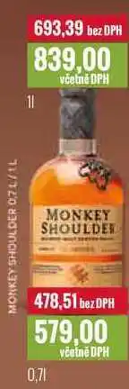 Ratio MONKEY SHOULDER 0,7l/1l nabídka