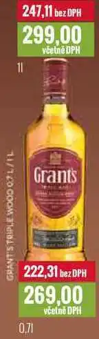 Ratio GRANTS TRIPLE WOOD 0,7l/1l nabídka