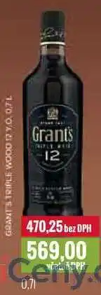 Ratio GRANT'S TRIPLE WOOD 12 Y.O. 0,7l nabídka