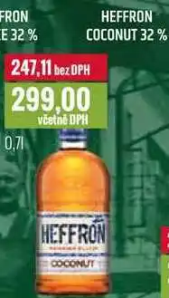 Ratio HEFFRON COCONUT 32% 0,7l nabídka