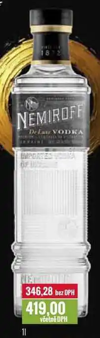 Ratio NEMIROFF Vodka 1l nabídka