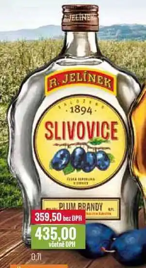 Ratio R. JELÍNEK SLIVOVICE 0,7l nabídka