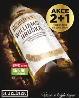 Ratio R. JELÍNEK SLIVOVICE WILLIAMS HRUŠKA 0,7l nabídka