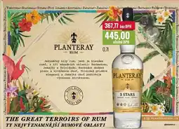 Ratio PLANTERAY RUM 0,7l nabídka