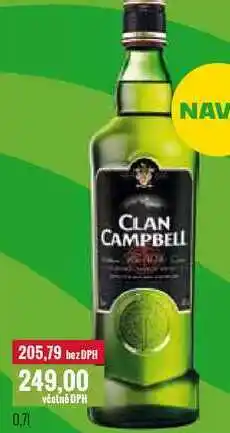 Ratio CLAN CAMPBELL 0,7l nabídka