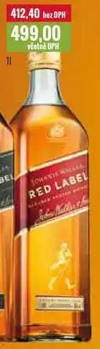 Ratio Johnnie Walker Red Label 1l nabídka