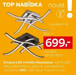 XXXLutz Stropní LED svítidlo Manhattan nabídka