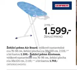 XXXLutz LEIFHEIT Žehlicí prkno Air Board nabídka