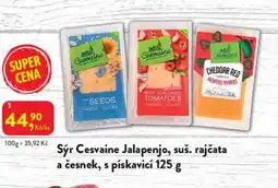 MP Krásno Sýr Cesvaine Jalapenjo, suš. rajčata a česnek, s pískavicí nabídka