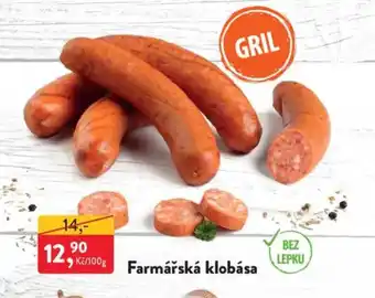 MP Krásno Farmářská klobása nabídka