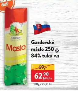 MP Krásno AGROFARMA Gazdovské máslo nabídka