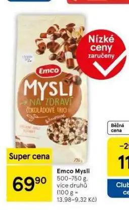 Tesco Emco mysli nabídka