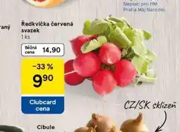 Tesco Ředkvička červená nabídka