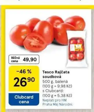 Tesco Rajčata soudková nabídka