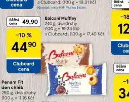 Tesco Balconi muffiny nabídka