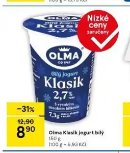 Tesco Olma klasik jogurt bílý nabídka