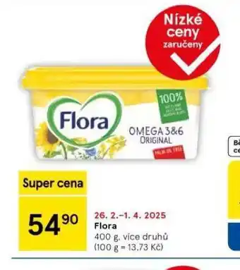 Tesco Flora nabídka