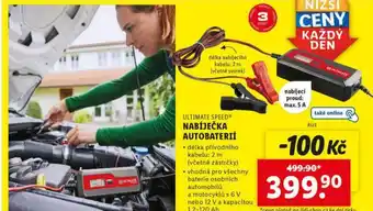 Lidl Nabíječka autobaterií nabídka