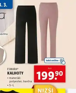 Lidl Kalhoty nabídka