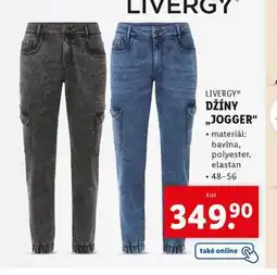 Lidl Džíny jogger nabídka