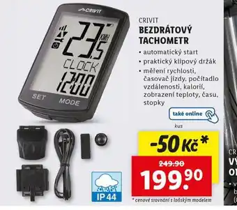 Lidl Bezdrátový tachometr nabídka