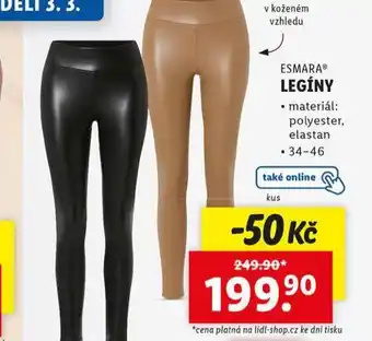 Lidl Legíny nabídka