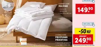 Lidl Prošívaná přikrývka 140 x 200 cm nabídka