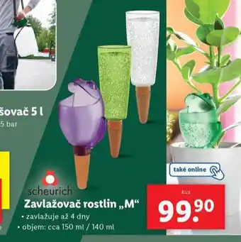 Lidl Zavlažovač rostlin m nabídka