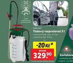 Lidl Tlakový rozprašovač 5l nabídka