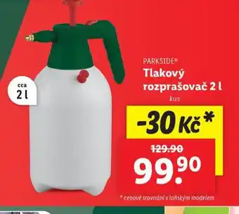 Lidl Tlakový rozprašovač 2l nabídka